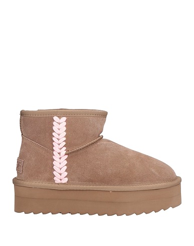 COLORS OF CALIFORNIA Ankle boot Taupe Leather