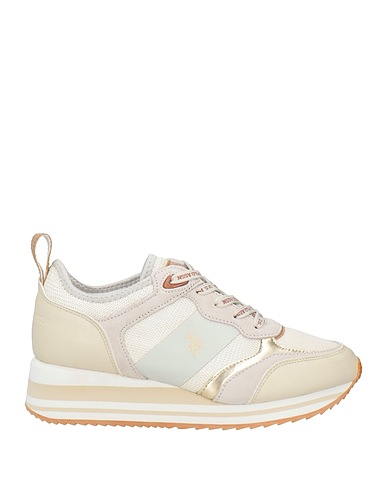 U.S.POLO ASSN. Sneakers Beige Textile fibres, Leather