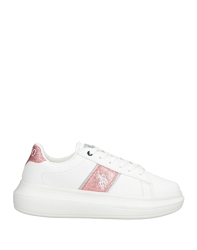 U.S.POLO ASSN. Sneakers Weiß Gewebefasern