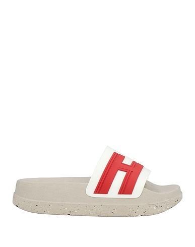 HOGAN Sandals 3R White Rubber
