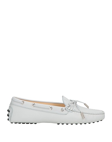 TOD'S Loafers Light grey Leather