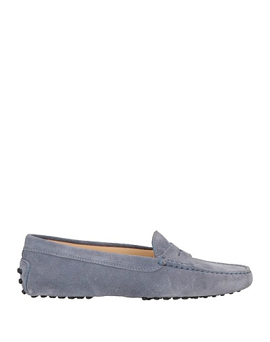 TOD'S Loafers Slate blue Leather