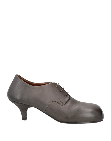 MARSÈLL Laced shoes Lead Leather