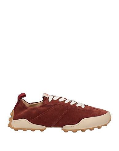 TOD'S スニーカー チョコレートブラウン 革（なめし加工）