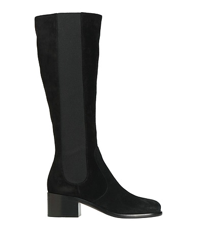 SERGIO ROSSI Boots Black Leather
