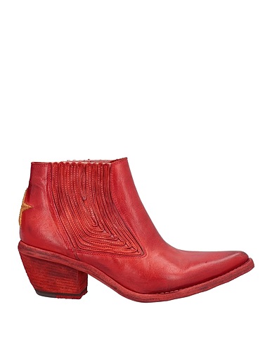 FAUZIAN JEUNESSE Ankle boot Red Leather