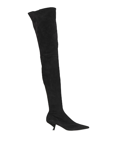SERGIO ROSSI Boots Black Leather