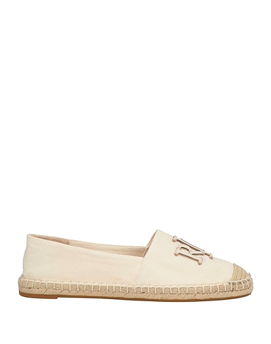 LAUREN RALPH LAUREN Espadrilles Cream 85% Textile fibers, 15% Leather