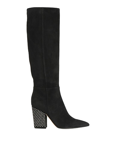 SERGIO ROSSI Boots Black Leather