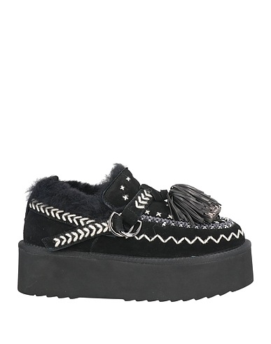 ELENA IACHI Loafers Black Leather