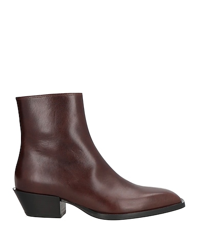 ALYSI Ankle boot Chocolate brown Leather