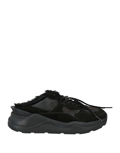 D.A.T.E. Sneakers Black Leather, Nylon