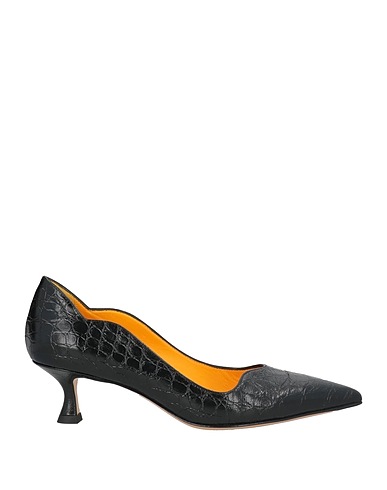 MARA BINI Décolleté Nero Pelle