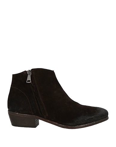 STRATEGIA Ankle boot Dark brown Leather
