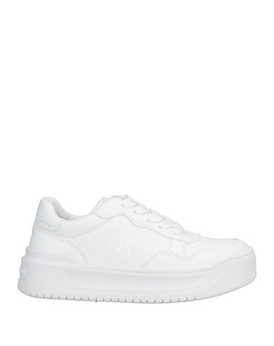 CALVIN KLEIN JEANS Sneakers White Textile fibres