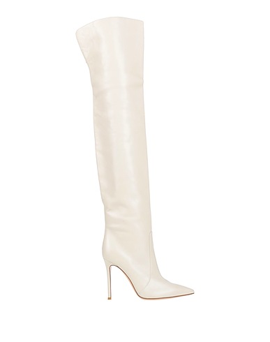 GIANVITO ROSSI Stivali Off white Pelle