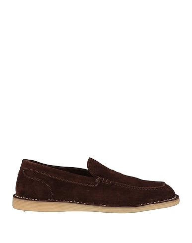 DOLCE&GABBANA Loafers Dark brown Leather