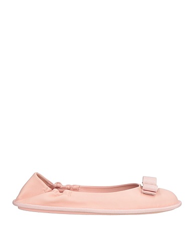 FERRAGAMO Ballet flats Pink Leather