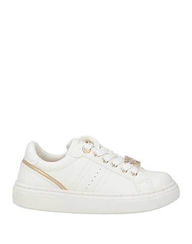 TOMMY HILFIGER Sneakers Weiß Gewebefasern