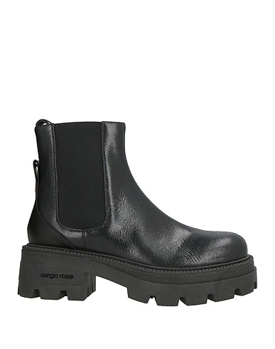 SERGIO ROSSI Ankle boot Black Calfskin