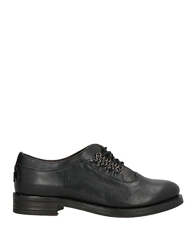 LE RUEMARCEL Laced shoes Black Leather