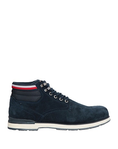 TOMMY HILFIGER Ankle boot Midnight blue Leather