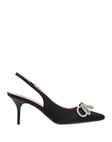 LOVE MOSCHINO Décolleté Nero Fibre tessili
