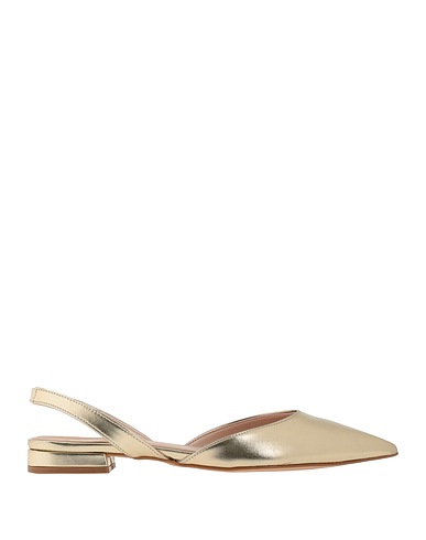 DOOP Ballerine Oro Altre Fibre