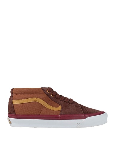 VANS VAULT Sneakers Marrón Fibras textiles, Cuero