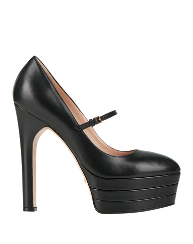 GUCCI Pump Black Leather