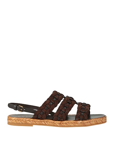 TOD'S Espadrilles Dark brown Leather