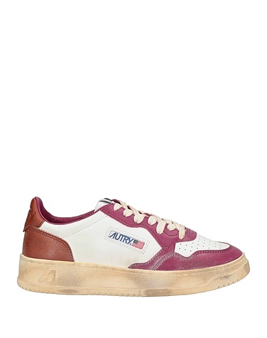 AUTRY Sneakers SUPER VINTAGE Pflaume Leder