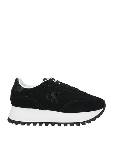 CALVIN KLEIN JEANS Sneakers Black Leather