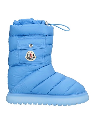 MONCLER Bottine Bleu d'azur Fibres textiles