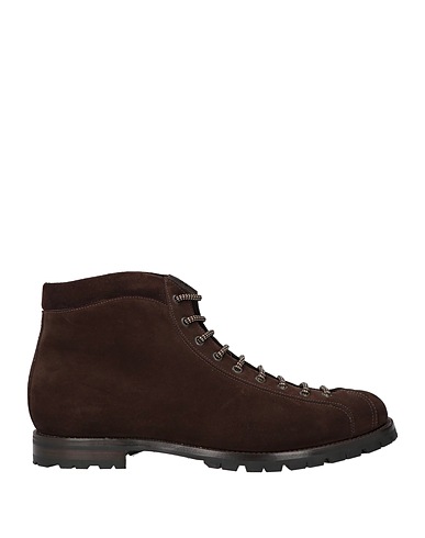 ORTIGNI Ankle boot Dark brown Leather