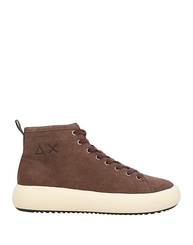 SUN 68 Sneakers Brown Leather