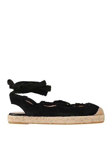 TWINSET Espadrilles Black Leather
