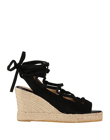 TWINSET Espadrilles Black Leather
