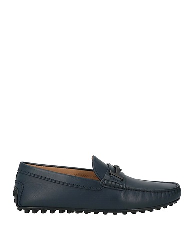 TOD'S Loafers BLU NAVY Leather