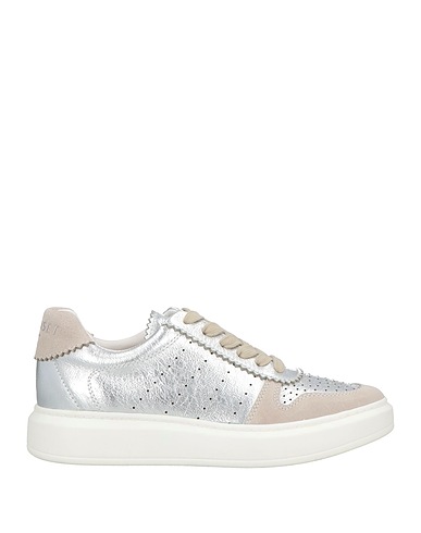 TWINSET Sneakers Silver Leather
