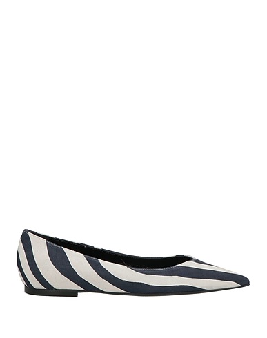 TWINSET Ballerinas Marineblau Leder
