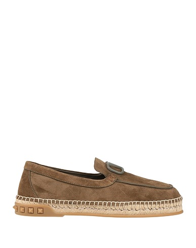 VALENTINO GARAVANI Espadrillas Verde militare Pelle