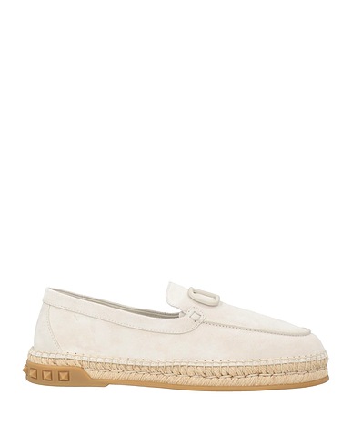 VALENTINO GARAVANI Espadrilles Light grey Leather