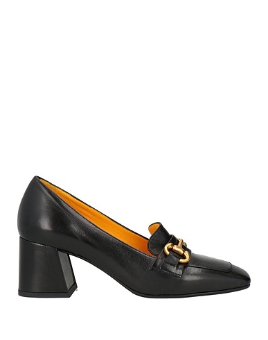 MARA BINI Loafers Black Leather