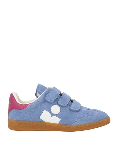 ISABEL MARANT Sneakers Light blue 95% Calfskin, 5% Lambskin