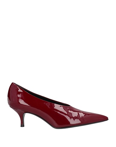 GUGLIELMO ROTTA Décolleté Bordeaux Pelle