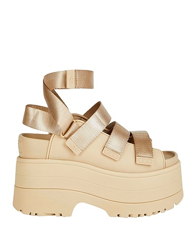 UGG Sandals GOLDENRISE
 Beige Textile fibres, Rubber