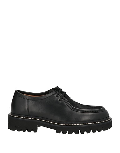 HENDERSON BARACCO Laced shoes Black Leather