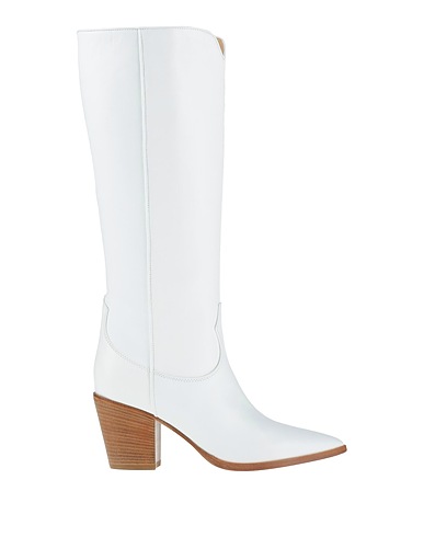 TWINSET Boots White Leather