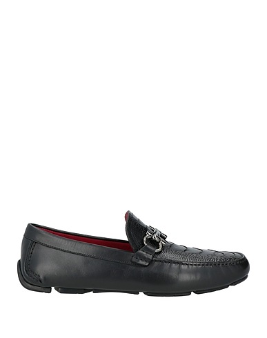 FERRAGAMO Loafers Black Calfskin